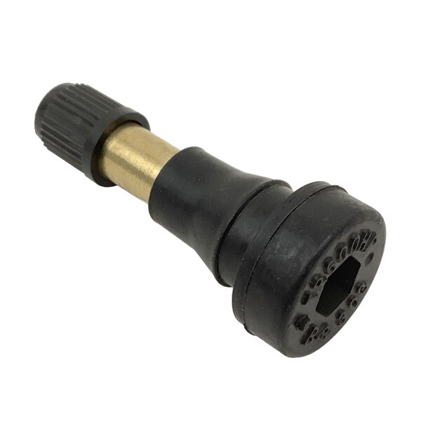 Group 31 Valve, Snap-In Air, High Pressure, Brass/Rubber, 1.27 In. Height, 0.453 Valve Hole 17-600HP - main